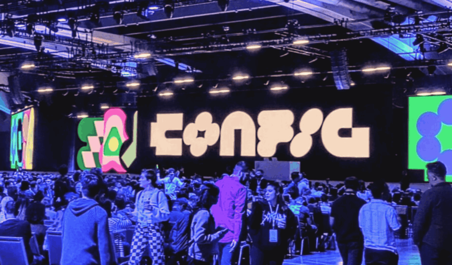 Figma Config 2025 conference photograph
