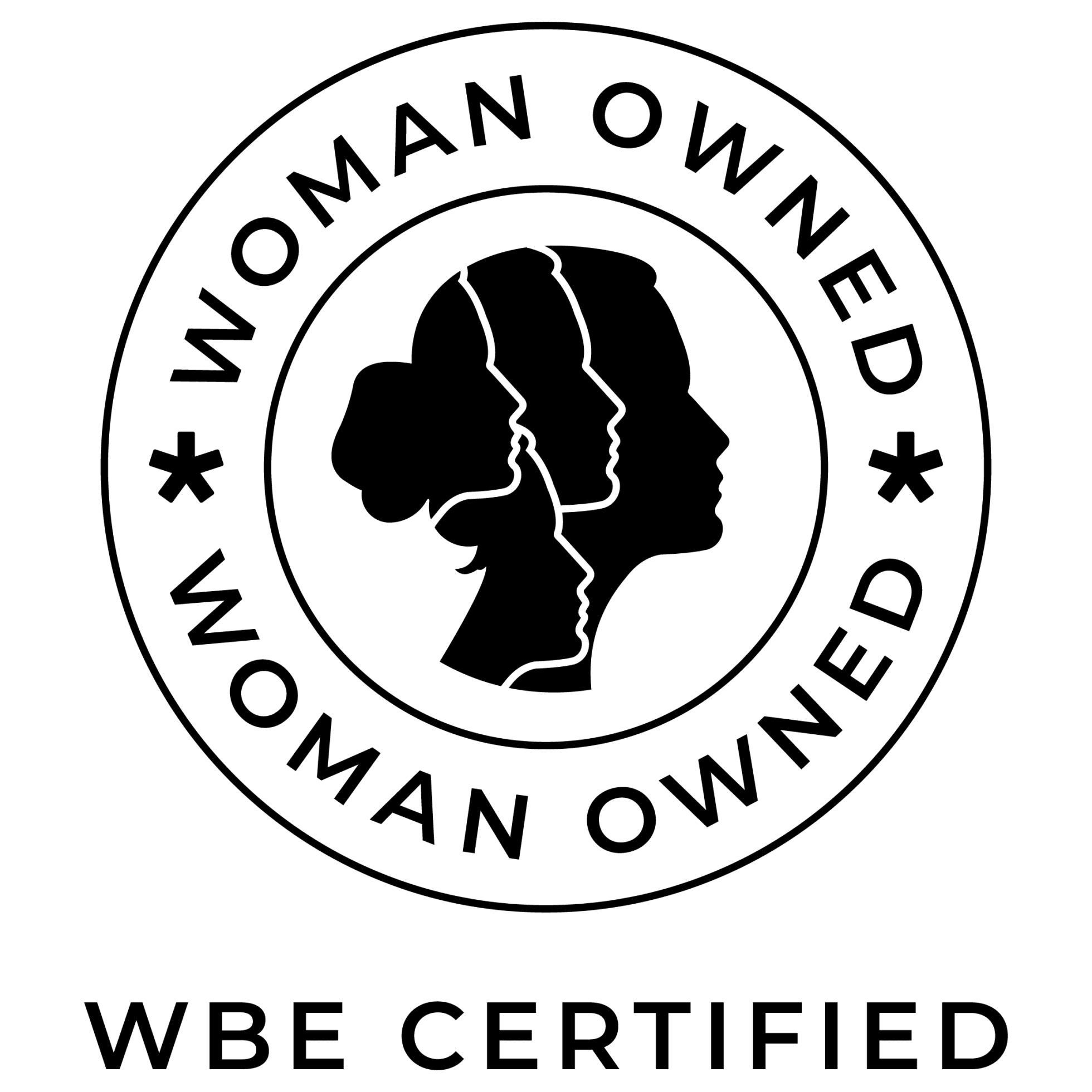 Woman Owned-WBE Certified Logo