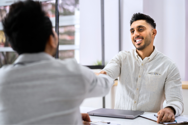 Main image for a staffing/talent solutions case study for an investment firm client.