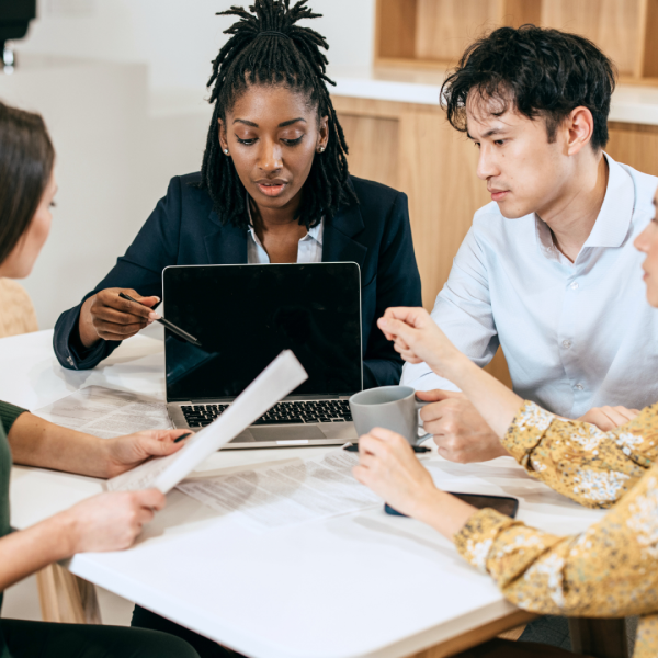 An image of UX talent working on AI product & generative AI initiatives